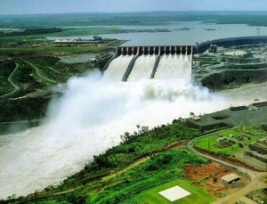 Itaipu Dam Brazilian side